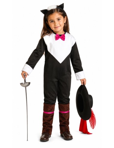 Costume de Chat Mousquetaire | Costumes pour Enfants Le Roi du Carnaval